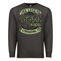 Smoke the legend has officially retired Premium Sweatshirt - MaliasSmallBusiness