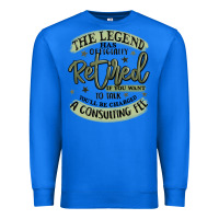 True Royal the legend has officially retired Premium Sweatshirt - MaliasSmallBusiness