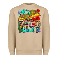 Mushroom let's taco bout it Heavyweight Sweatshirt - Zillion Design Studio