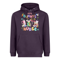 Plum every favorite bunnys nurse Heavyweight Hoodie - MaliasSmallBusiness