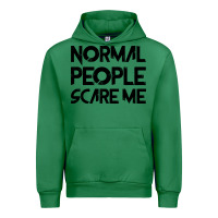 Emerald Normal People Scare Me Urban Hoodie - Bettercallsaul