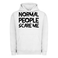 Pigment Lunar Rock Normal People Scare Me Urban Hoodie - Bettercallsaul