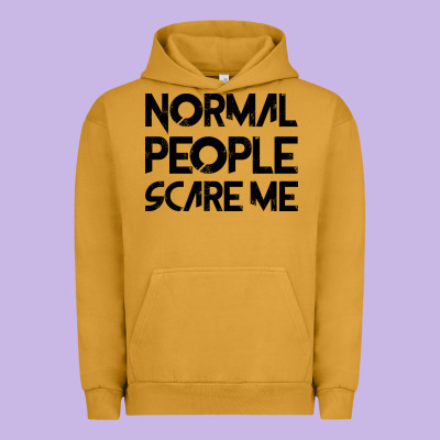 Normal People Scare Me Urban Hoodie Designed By Bettercallsaul