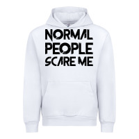 White Normal People Scare Me Urban Hoodie - Bettercallsaul