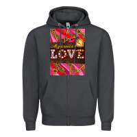 Smoke all you need is love Zipper Hoodie - AdoDesignShop
