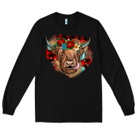 Black christmas cow gemstone Long Sleeve Tee - JahusDesignShop