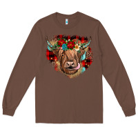 Chestnut christmas cow gemstone Long Sleeve Tee - JahusDesignShop