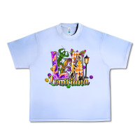 Grape Ice louisiana la mardi gras Urban Heavy Tee - FaDigitalArtStudio