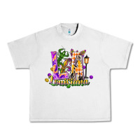 Lunar Rock louisiana la mardi gras Urban Heavy Tee - FaDigitalArtStudio