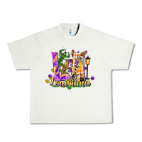 Pistachio louisiana la mardi gras Urban Heavy Tee - FaDigitalArtStudio