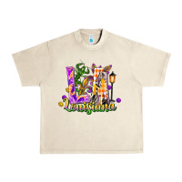 Louisiana La Mardi Gras Urban Heavy Tee | Teevron