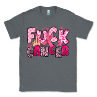 Charcoal Heather fuck cancer Classic Tee - JahusDesignShop