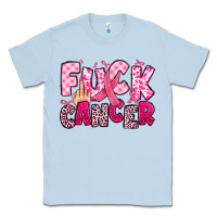 Dusty Blue fuck cancer Classic Tee - JahusDesignShop