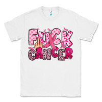 White fuck cancer Classic Tee - JahusDesignShop