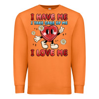 Carrot i have me i take care of me i love me Premium Sweatshirt - MaliasSmallBusiness