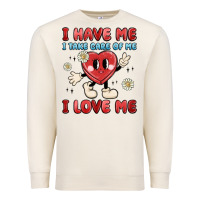 Sandshell i have me i take care of me i love me Premium Sweatshirt - MaliasSmallBusiness
