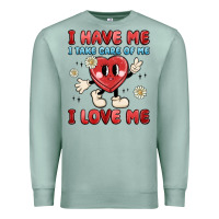 Seafoam i have me i take care of me i love me Premium Sweatshirt - MaliasSmallBusiness