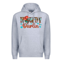Heather Grey Western Howdy Darlin Premium Hoodie - BundleAndBundleShop