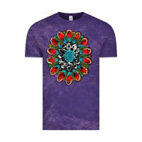 Cloud Purple christmas gemstone Vintage Tee - RanaPortraitStore
