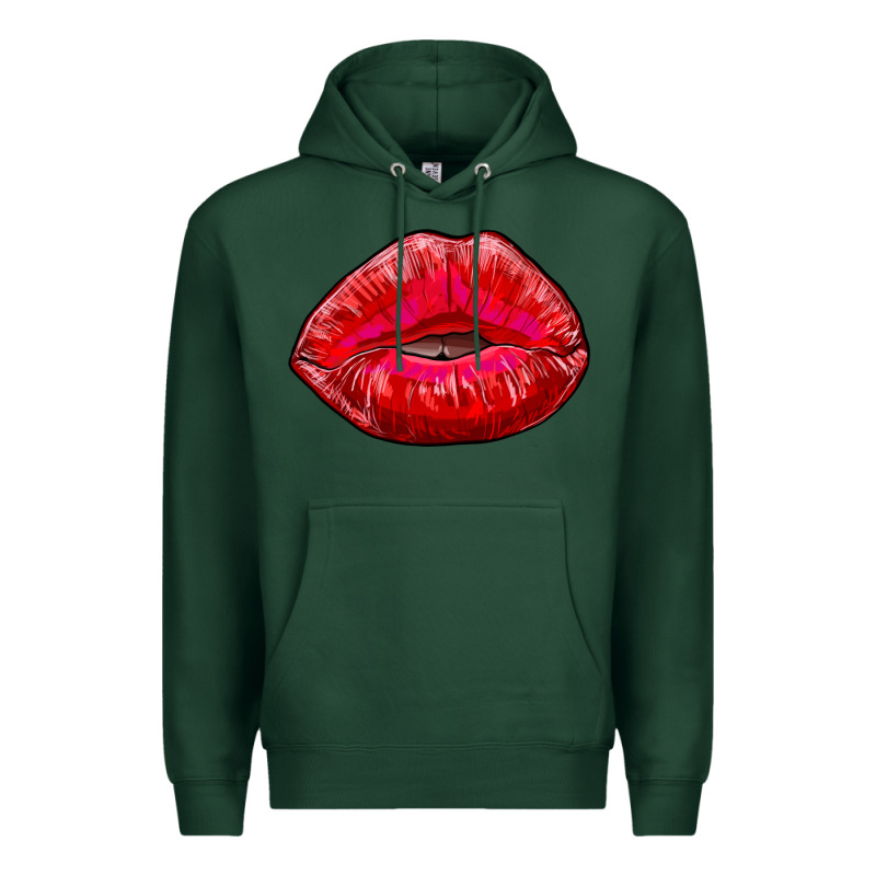 Kiss Premium Hoodie by AdoDesignShop | Teevron