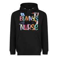 Black every bunny's favorite nurse Heavyweight Hoodie - MaliasSmallBusiness