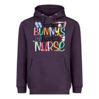 Plum every bunny's favorite nurse Heavyweight Hoodie - MaliasSmallBusiness