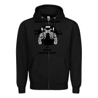 Black Guns - When guns are outlawed I'll be outlaw Zipper Hoodie - Bettercallsaul