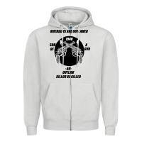 Dove Grey Guns - When guns are outlawed I'll be outlaw Zipper Hoodie - Bettercallsaul