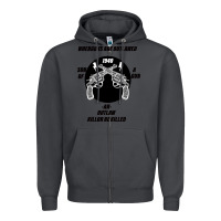Smoke Guns - When guns are outlawed I'll be outlaw Zipper Hoodie - Bettercallsaul