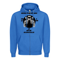 True Royal Guns - When guns are outlawed I'll be outlaw Zipper Hoodie - Bettercallsaul