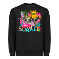 Black sun soaker Heavyweight Sweatshirt - texasbilliewilder