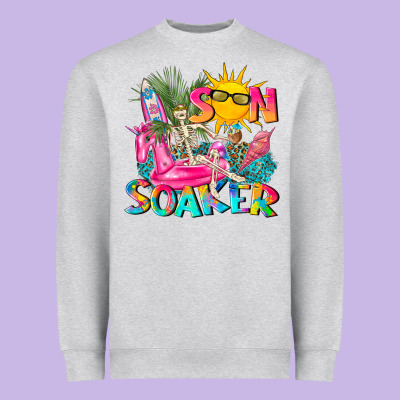 Sun Soaker Heavyweight Sweatshirt Designed By Texasbilliewilder