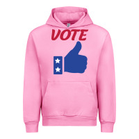 Fuchsia Pink Vote Urban Hoodie - Bettercallsaul