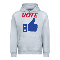 Heather Grey Vote Urban Hoodie - Bettercallsaul