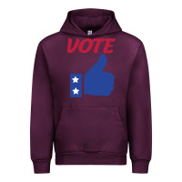 Mauve Wine Vote Urban Hoodie - Bettercallsaul