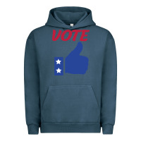Pigment Midnight Navy Vote Urban Hoodie - Bettercallsaul