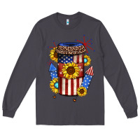 Smoke 4th of july coffee cup Long Sleeve Tee - JahusDesignShop