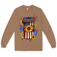 4th Of July Coffee Cup Long Sleeve Tee | Teevron