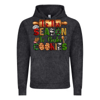 Vintage Black tis the season to bake cookies Vintage Hoodie - Zillion Design Studio