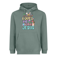 Sage no bunny loves me like jesus Heavyweight Hoodie - MaliasSmallBusiness