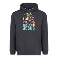 No Bunny Loves Me Like Jesus Heavyweight Hoodie | Teevron