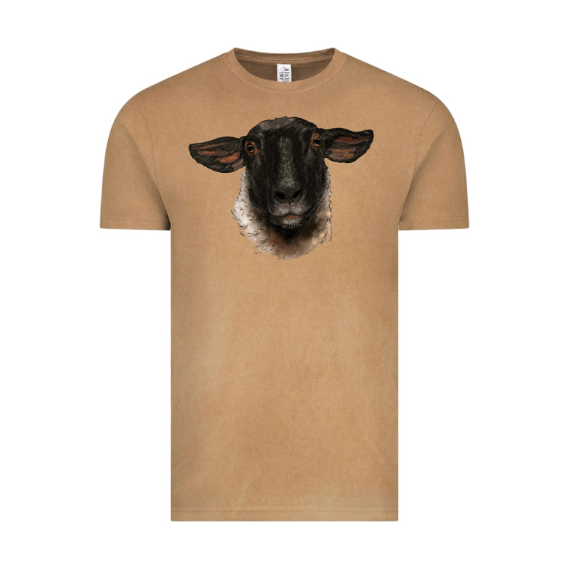 Suffolk Ewe Head Vintage Tee by BarkalooDesign | Teevron