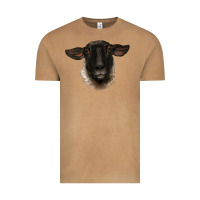 Vintage Camel suffolk ewe head Vintage Tee - BarkalooDesign