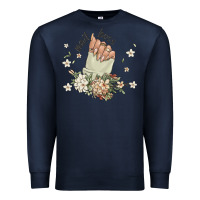 Navy nail boss Premium Sweatshirt - MaliasSmallBusiness