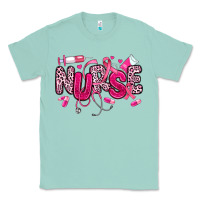 Seafoam breast cancer nurse Classic Tee - JahusDesignShop