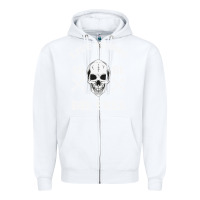 White Live Young Die Free Zipper Hoodie - Bettercallsaul
