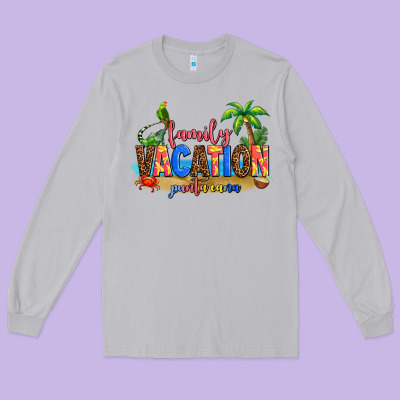 Punta Cana Family Vacation Long Sleeve Tee Designed By Adodesignshop