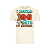 Vintage Arctic i tackled 100 days of school basketball Vintage Tee - Zillion Design Studio