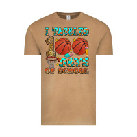 Vintage Camel i tackled 100 days of school basketball Vintage Tee - Zillion Design Studio