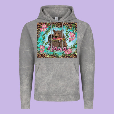 Vintage Hoodie mama bear haunting fish floral tumbler